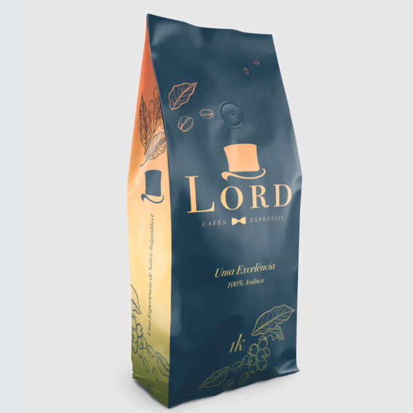 Café Torrado Em Grãos Lord Maestria 1k