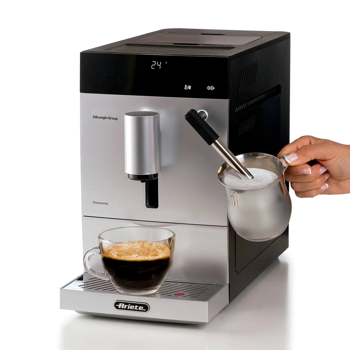 Máquina de Café Espresso Delonghi Ariete Diamante Automática com Moedor - Imagem 4